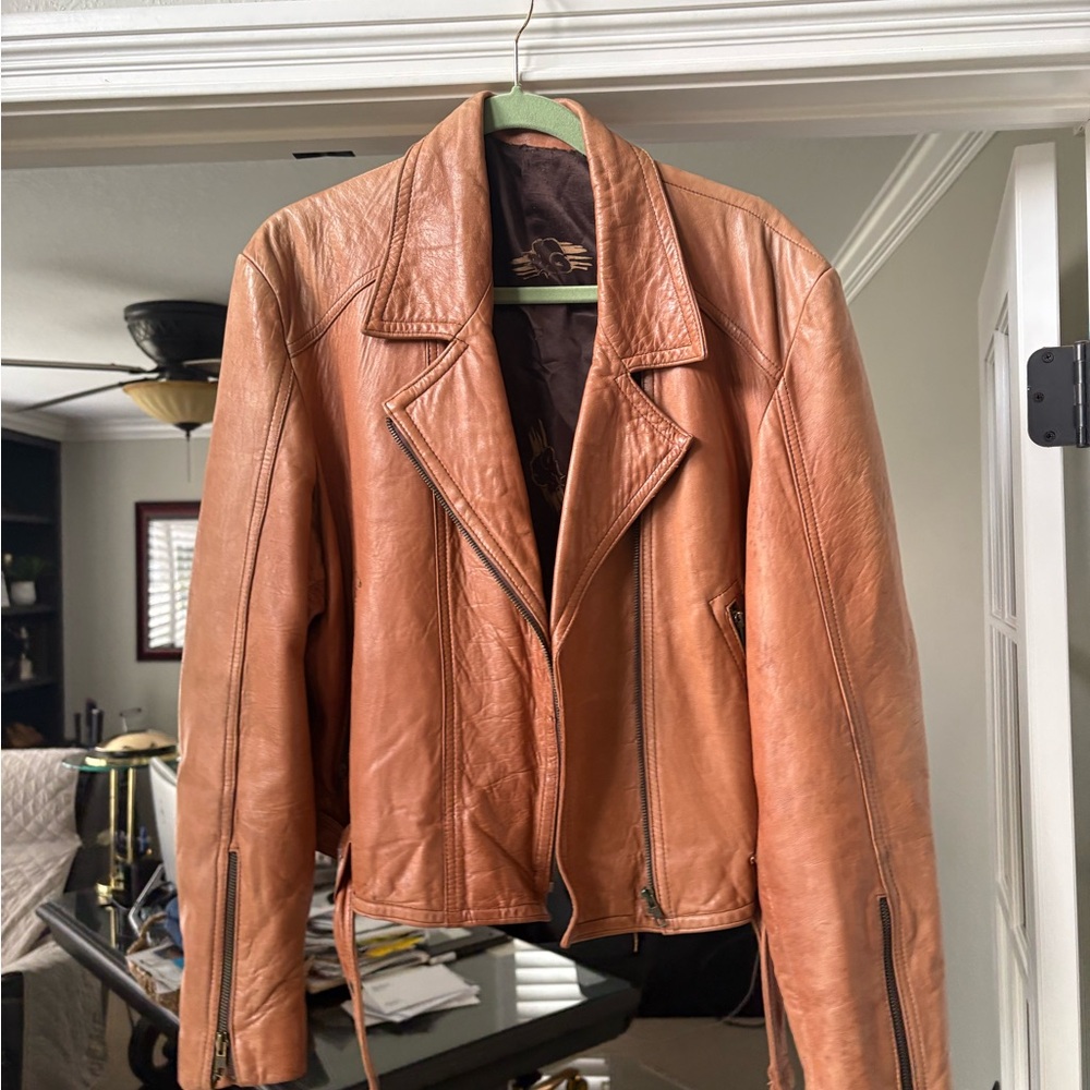 Tan Leather Jacket